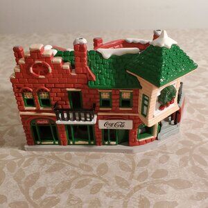 1991 Coca-Cola Trim A Tree Collection "Pemberton House" Ornament NOS